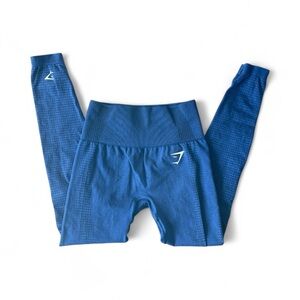 Gymshark Vital Leggings Stellar Blue Marl Size XS
